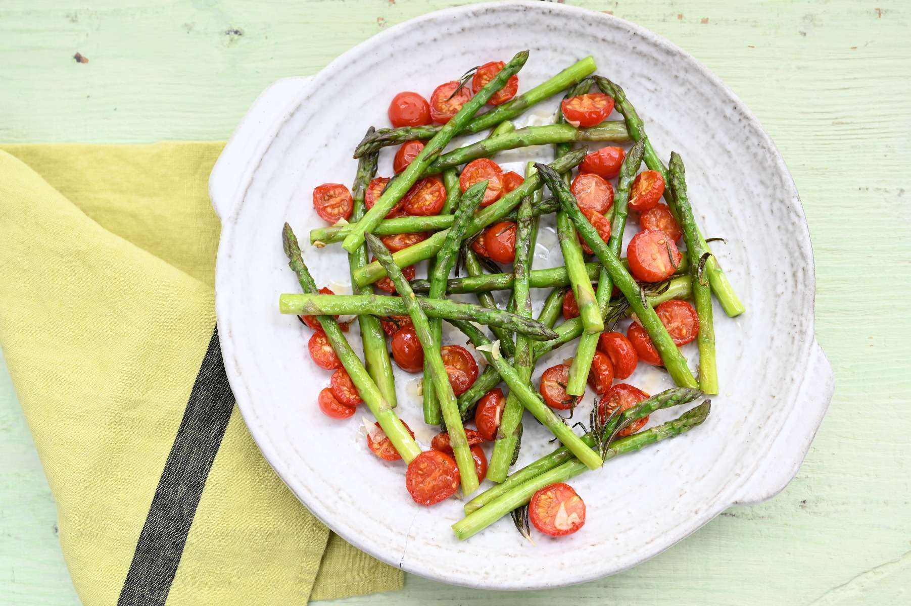 ASPARAGUS & TOMATO CONFIT
