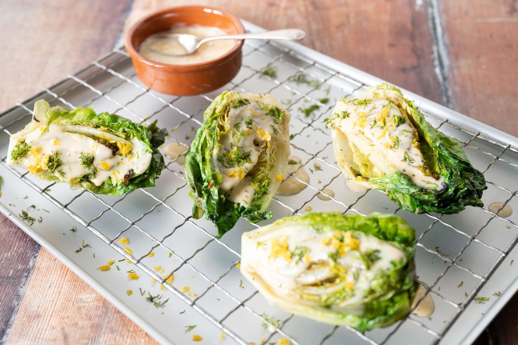 BRAISED BABY GEM
