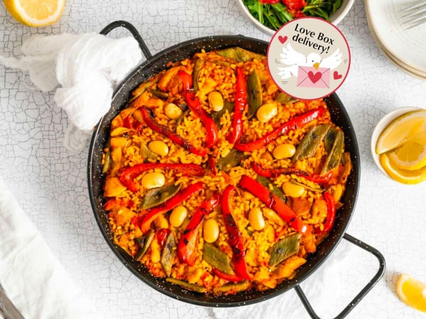 Valencian Paella - Perfect for Date Night