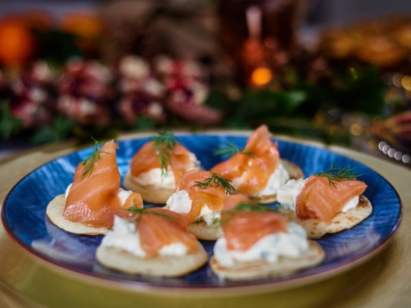 British Canapé Selection