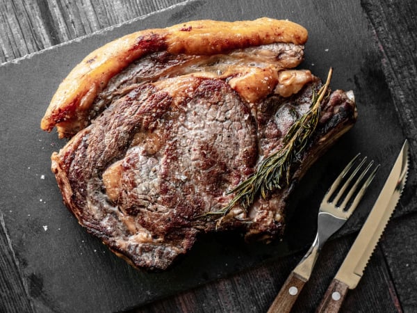 Ultimate Steak Night for 2: Aged Ribeye