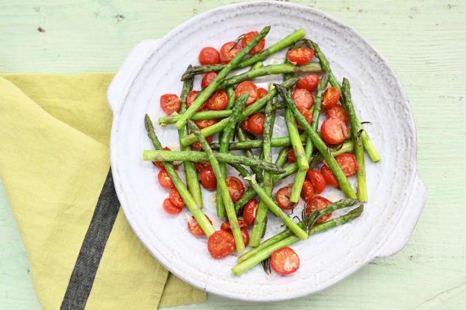 ASPARAGUS & TOMATO CONFIT