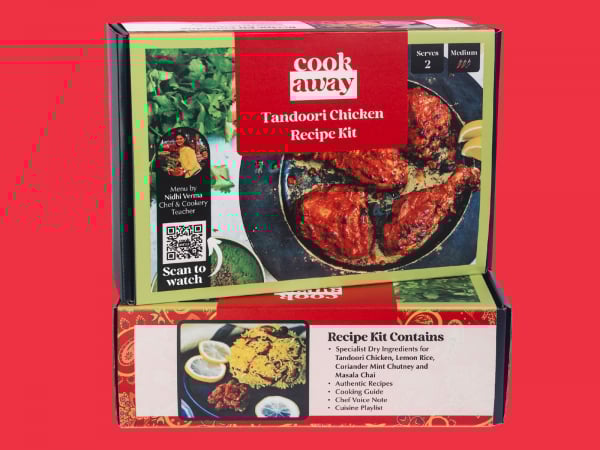 Meal Kit for Authentic Tandoori Chicken & Lemon Rice (Long-Shelf Life Ingredients)