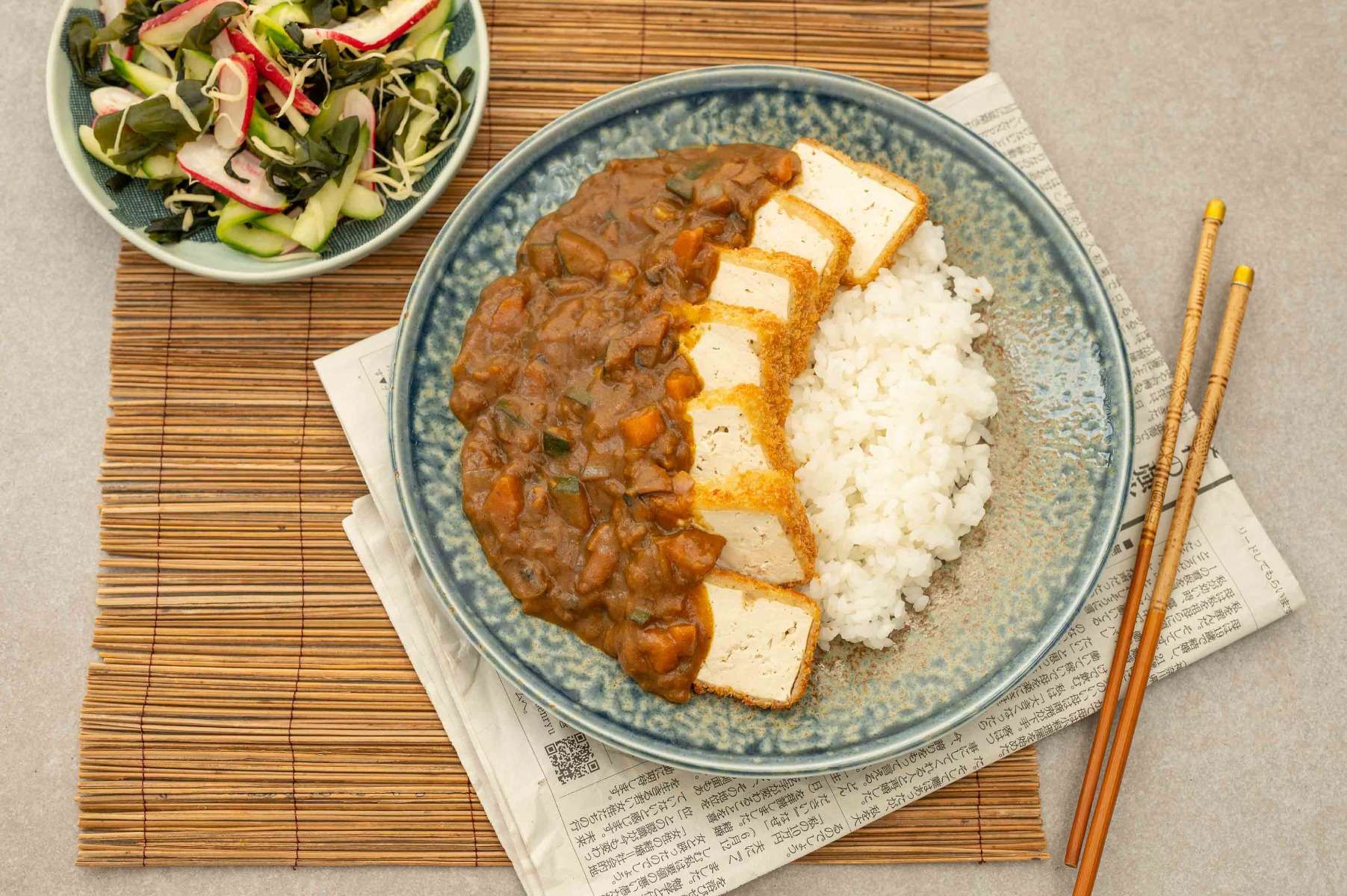 Tofu Katsu Curry