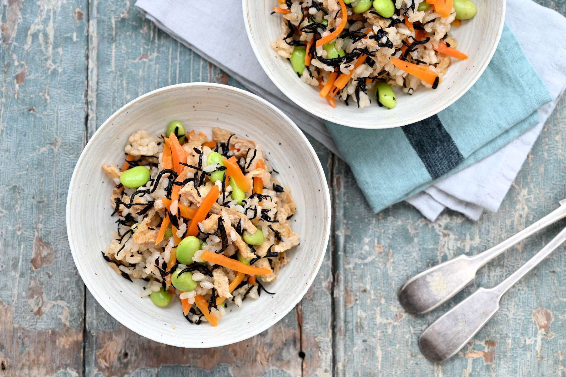 Teriyaki Salmon & Hijiki Rice