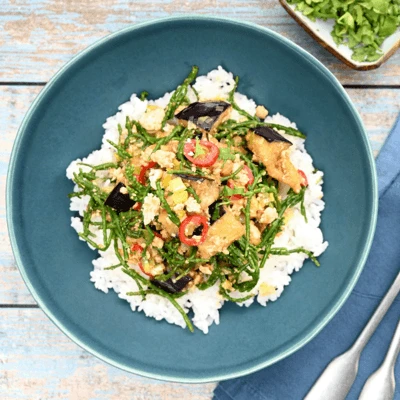 Tofu Soboro Donburi