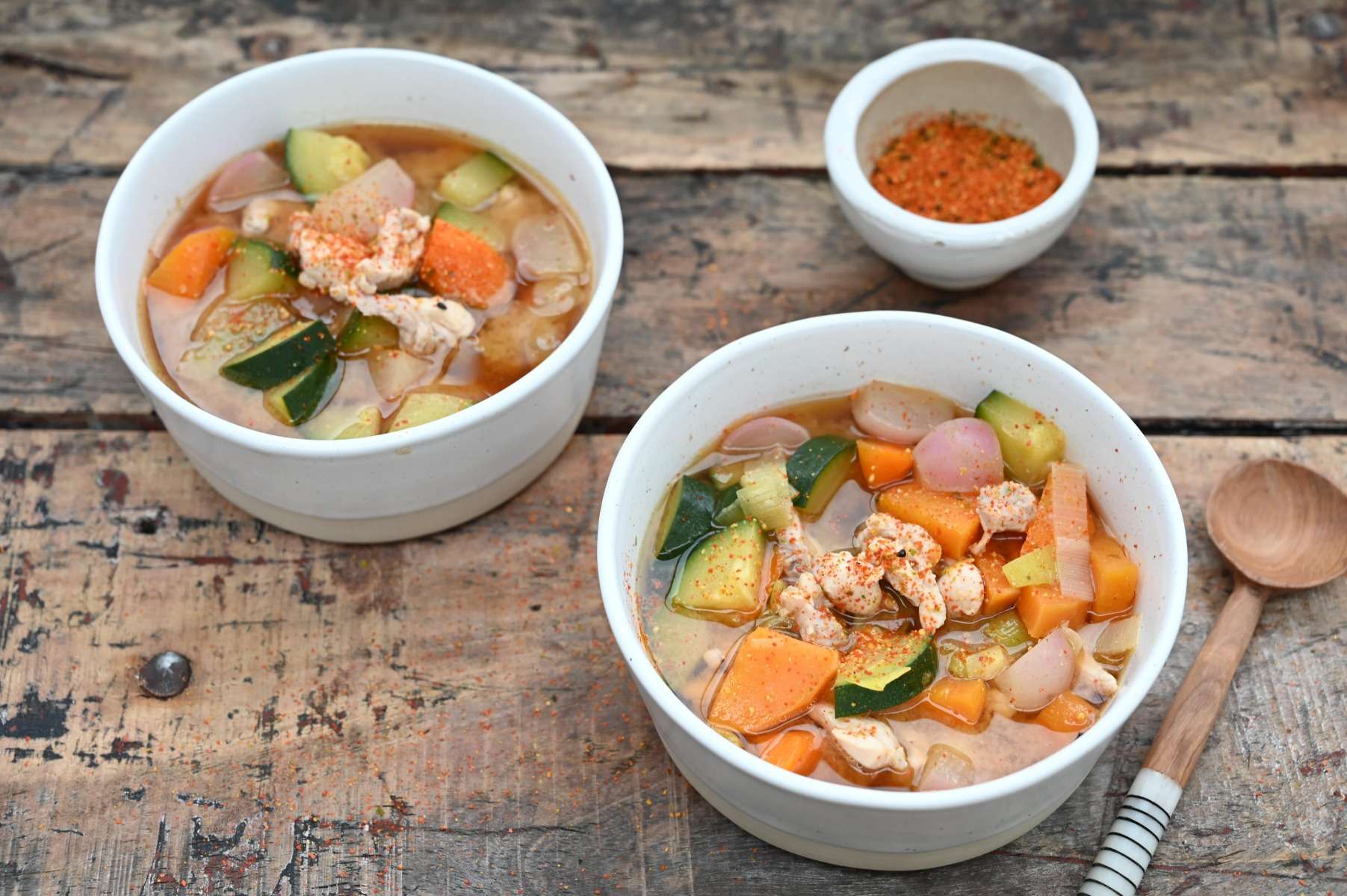 Chicken & Veg Miso Soup